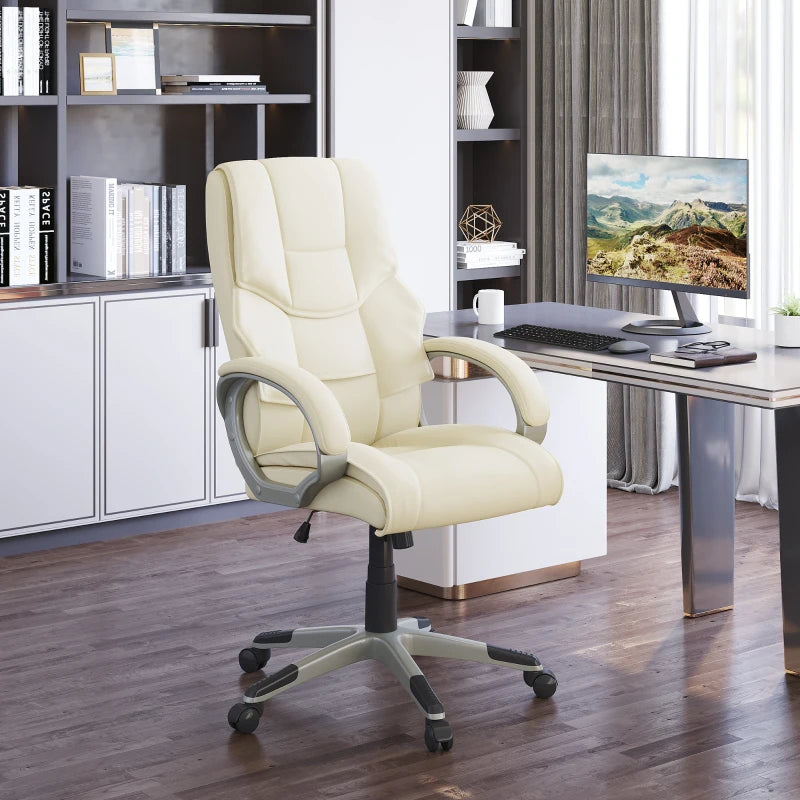 High Back Leather Office Chairs | Height Adjustable