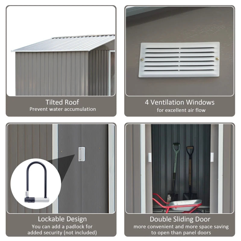 Steel Garden Sheds Ireland | Smart Storage Solutions for Your Outdoor Space!