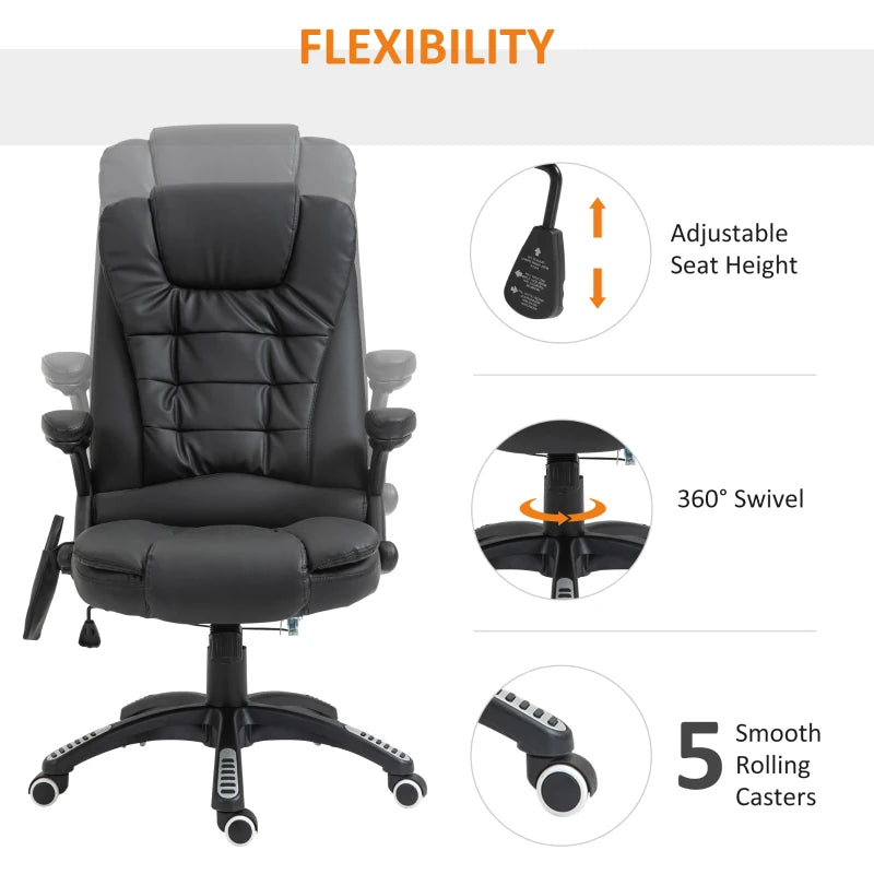 Homely Heven Executive Office Chair with Massage and Heat