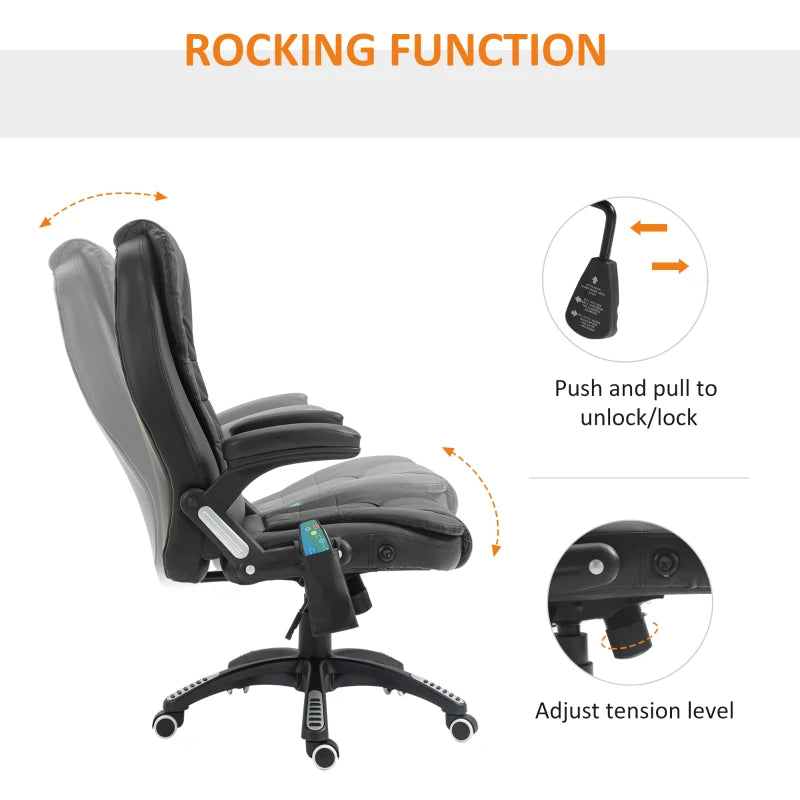 Homely Heven Executive Office Chair with Massage and Heat