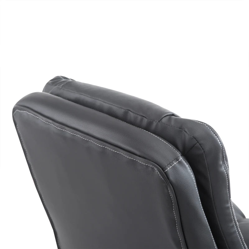 Homely Heven PU Leather Executive Office Chair Black