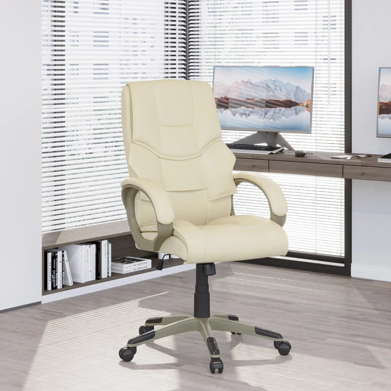 High Back Leather Office Chairs | Height Adjustable