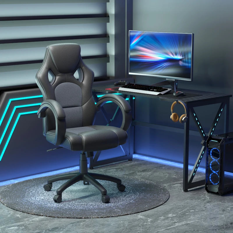 Gaming Chair | Swivel & Height Adjustable For Office & Computer Use