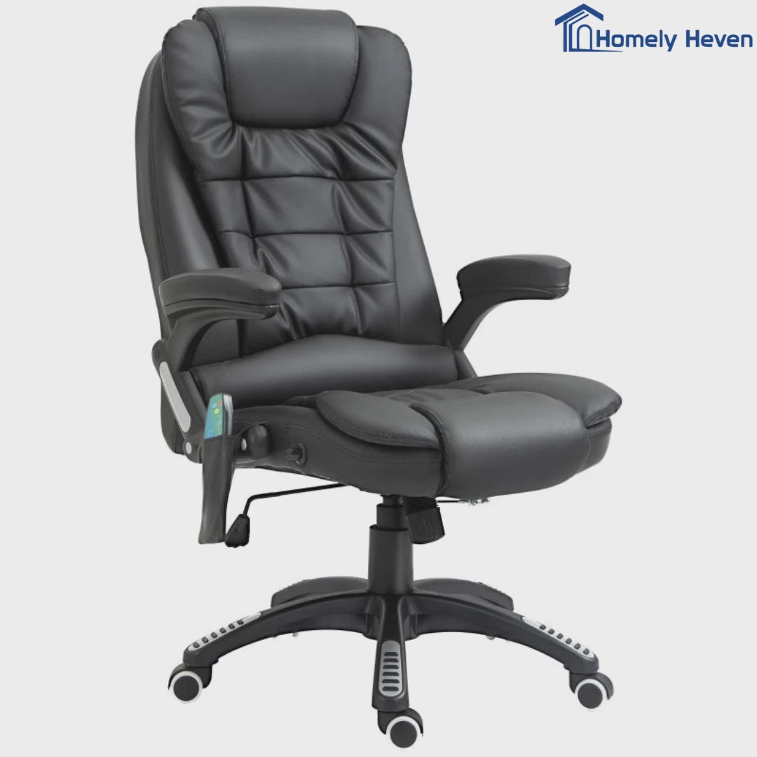 Homely Heven Executive Office Chair with Massage and Heat